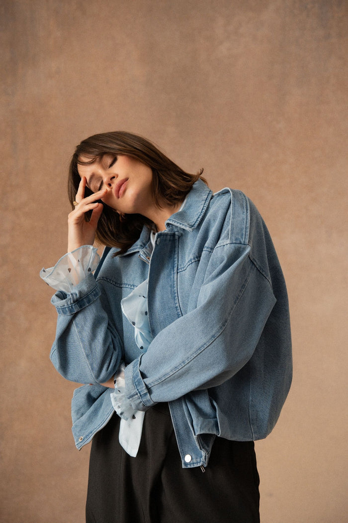 Blouse Suzanne - Bleu