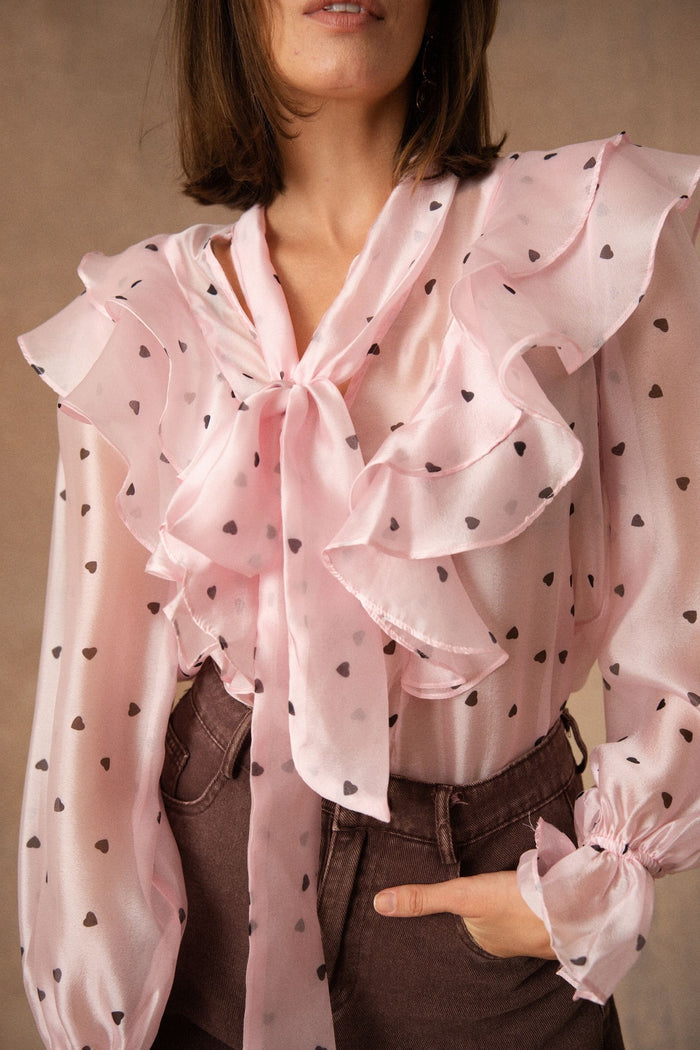 Blouse Suzanne - Rose