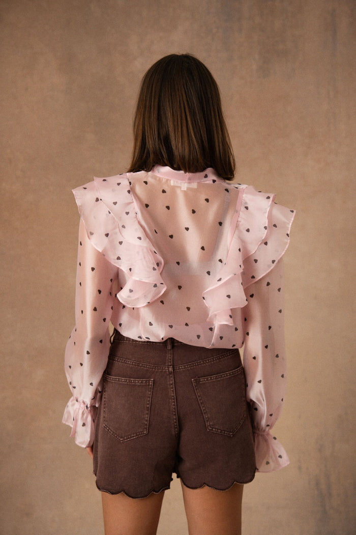 Blouse Suzanne - Rose