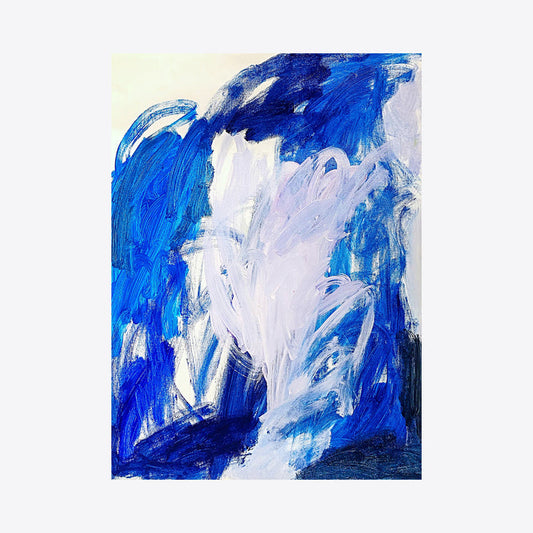 The artwork Blue Haze, by Lauren Packard