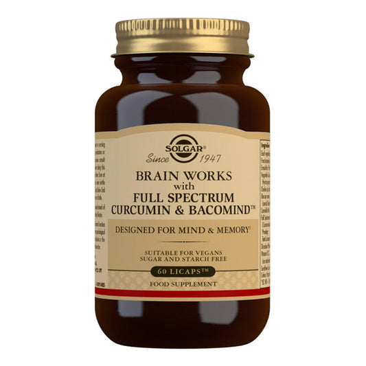 Solgar Brain Works with Full Spectrum Curcumin and BacoMind Licaps_1