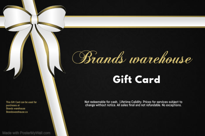 Brands Warehouse Gift Card - bottle front view