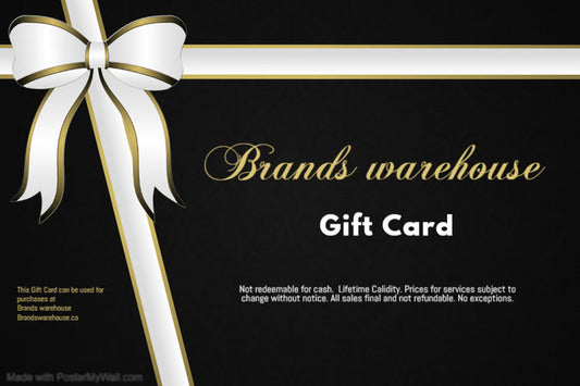 Brands Warehouse Gift Card - bottle front view