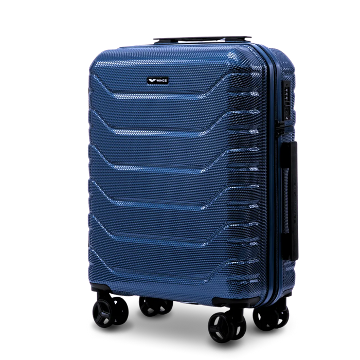 Walizka kabinowa Wings CRAKE 20" MIDDLE BLUE CRAKE COLLECTION