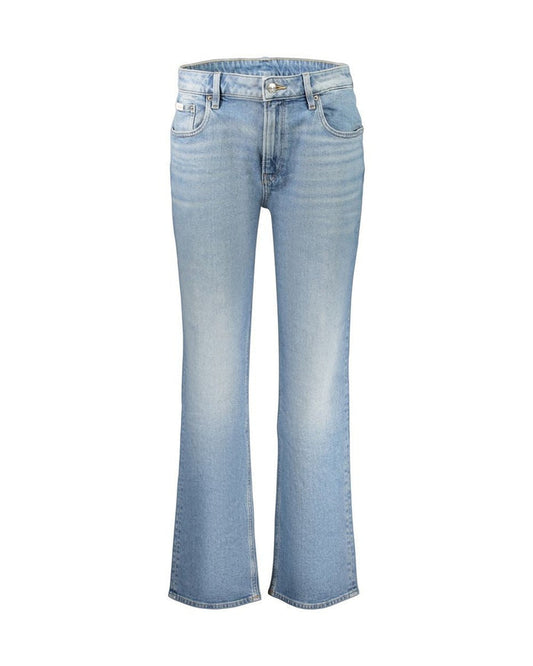 Calvin Klein Azzurro Cotton Women's Jeans