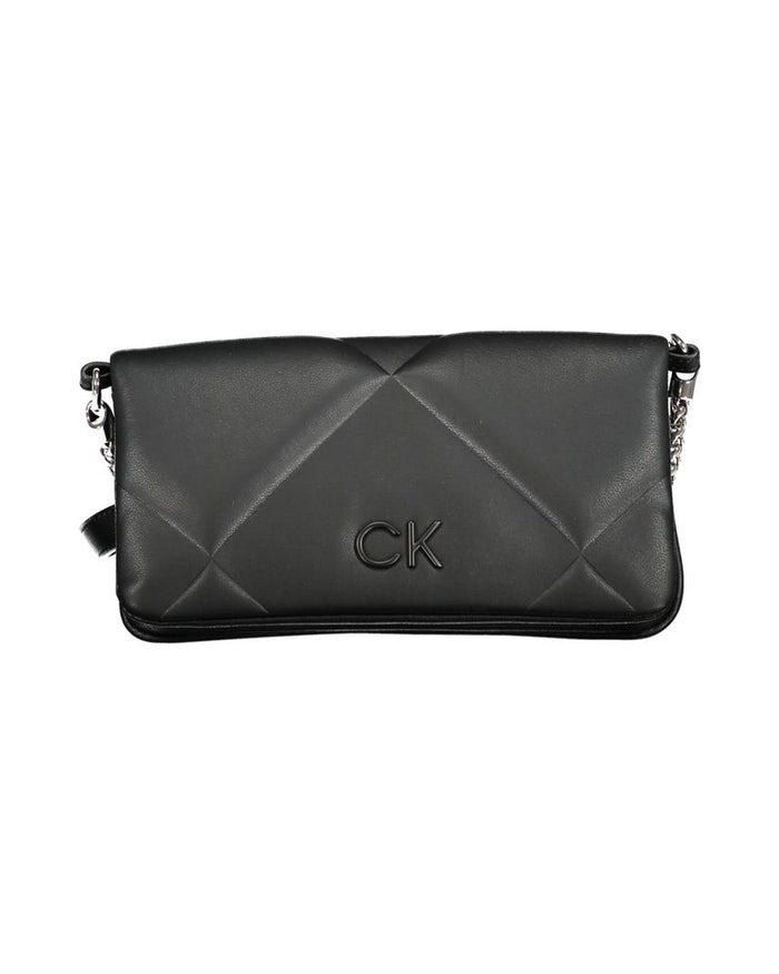 Calvin Klein Black Polyester Women Handbag