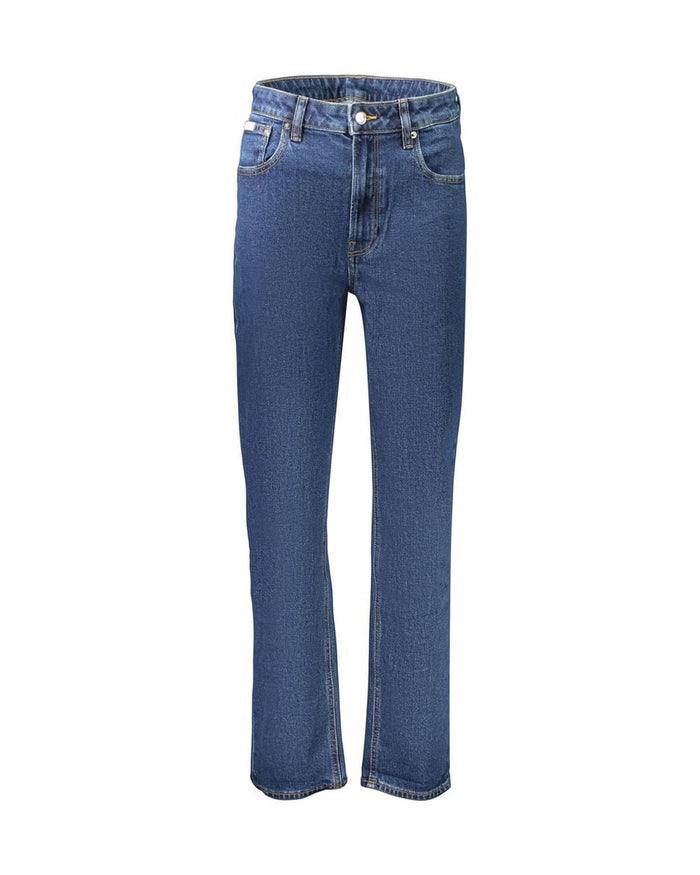 Calvin Klein Blue Cotton Women's Jeans
