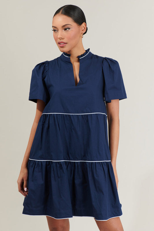 Candace Tiered Mini Dress