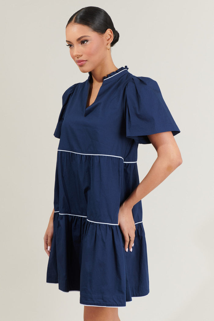 Candace Tiered Mini Dress