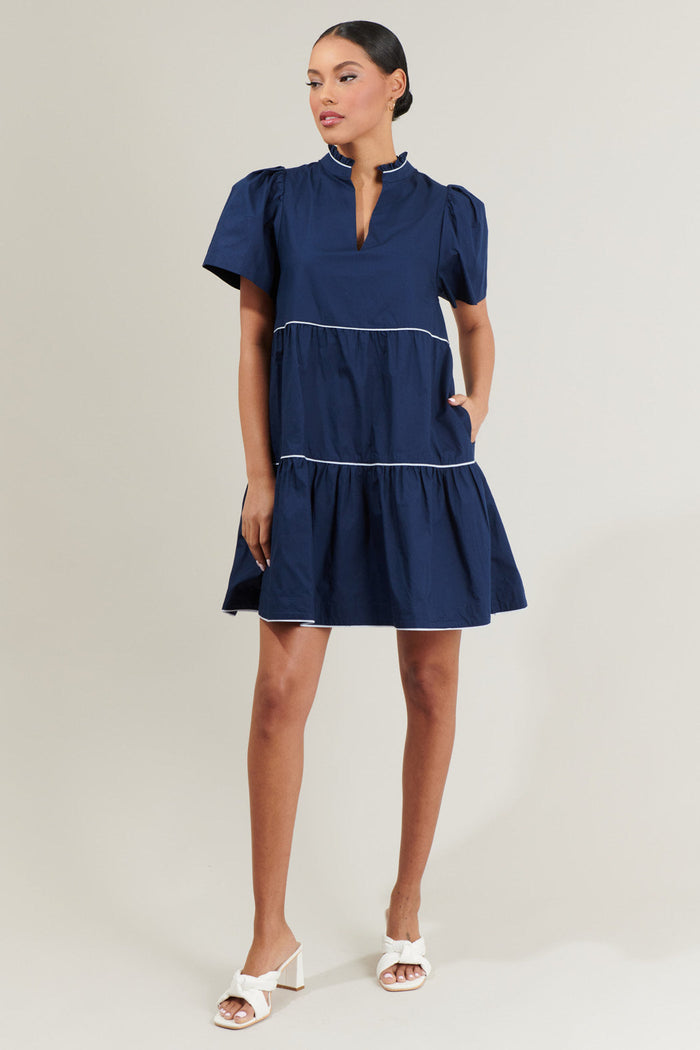 Candace Tiered Mini Dress