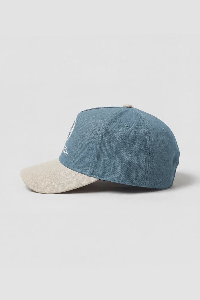 Canvas Logo Snapback Headwear - Back