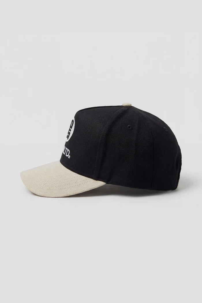 Canvas Logo Snapback Headwear - Back