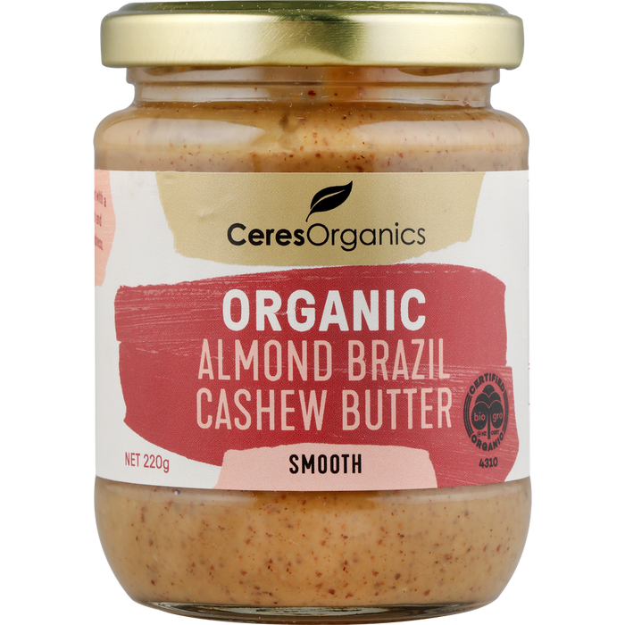 Ceres Organics ABC (Almond, Brazil & Cashew) Spread - 220g - L'Organic