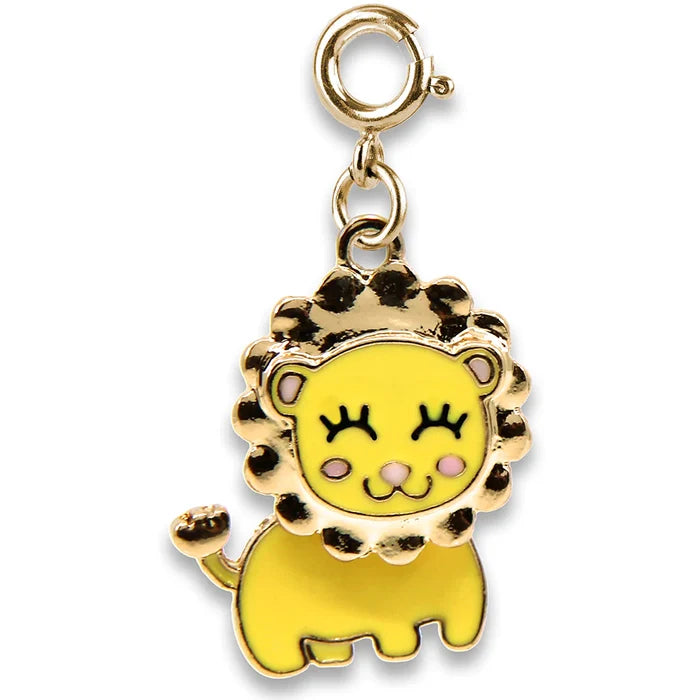 CHARM IT!  Gold Swivel Lion Charm