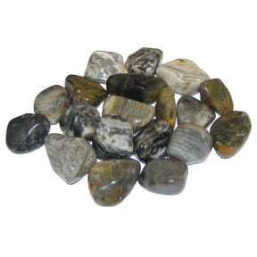 Earthstore® Chert Black and Cream - Tumblestone (Large)