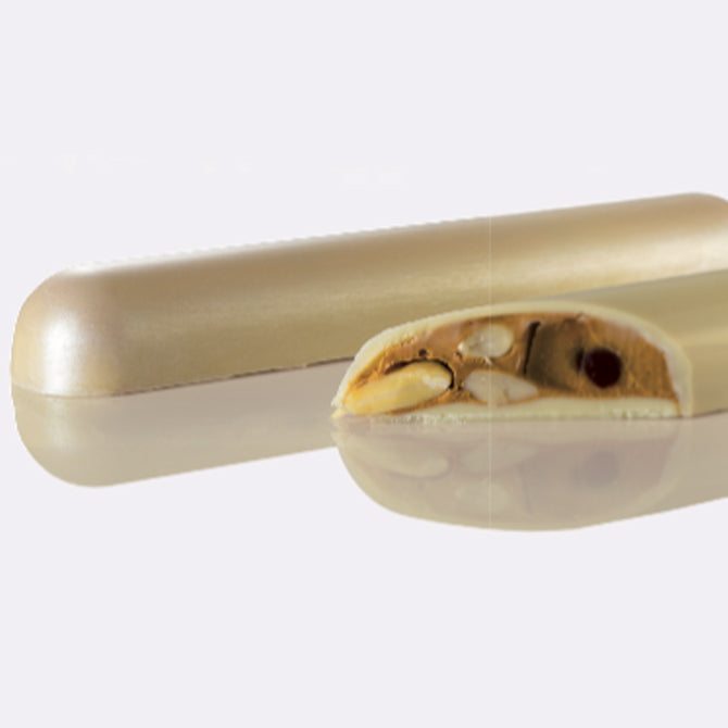 Chocolog Round Nougat Bar Chocolate Mold - 4 Indents