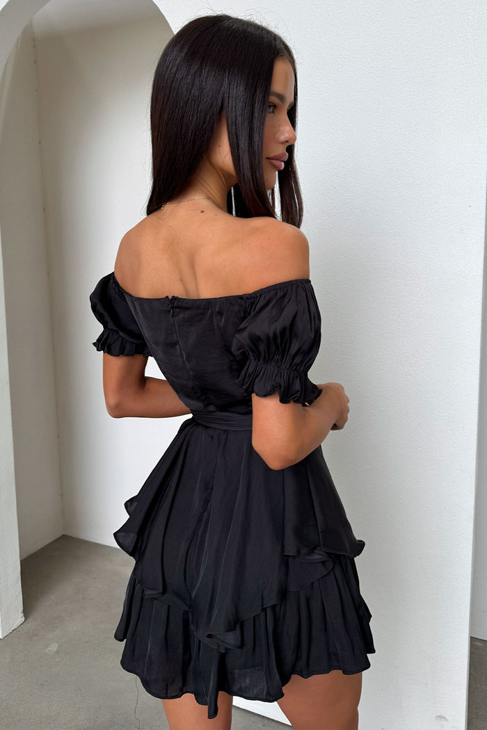 Ciera Playsuit - Black