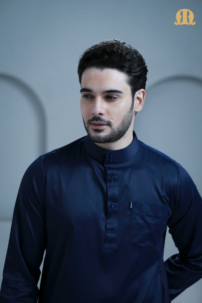 Classics Saudi Thobe Navy
