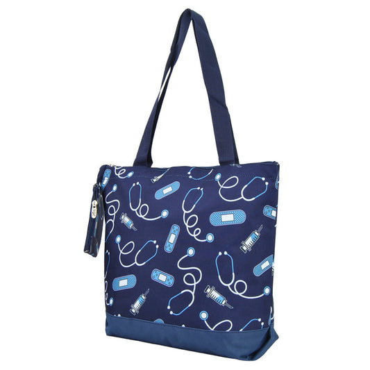 Clinical Blue NGIL Canvas Tote Bag