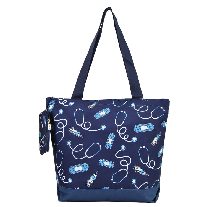 Clinical Blue NGIL Canvas Tote Bag