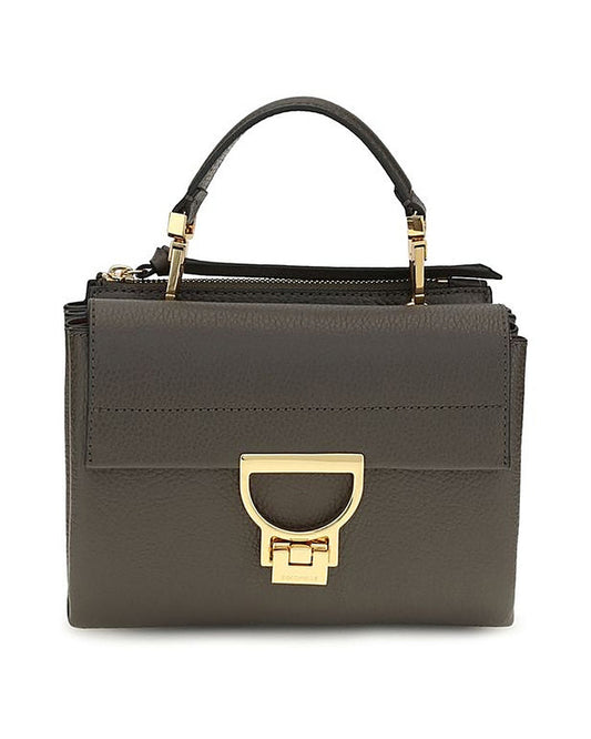 Coccinelle Brown Calf Leather Bos Taurus Handbag