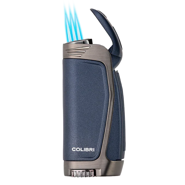 Colibri E3 Navy Triple-jet Torch Lighter - LI235T6