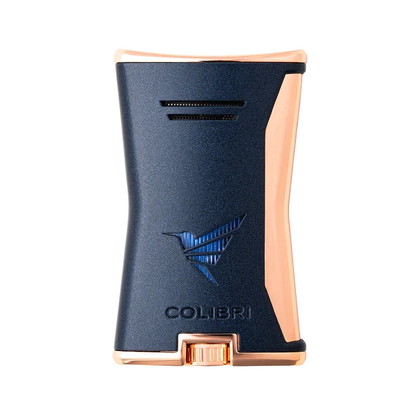Colibri Slim Navy Single Torch Lighter - LI225T6