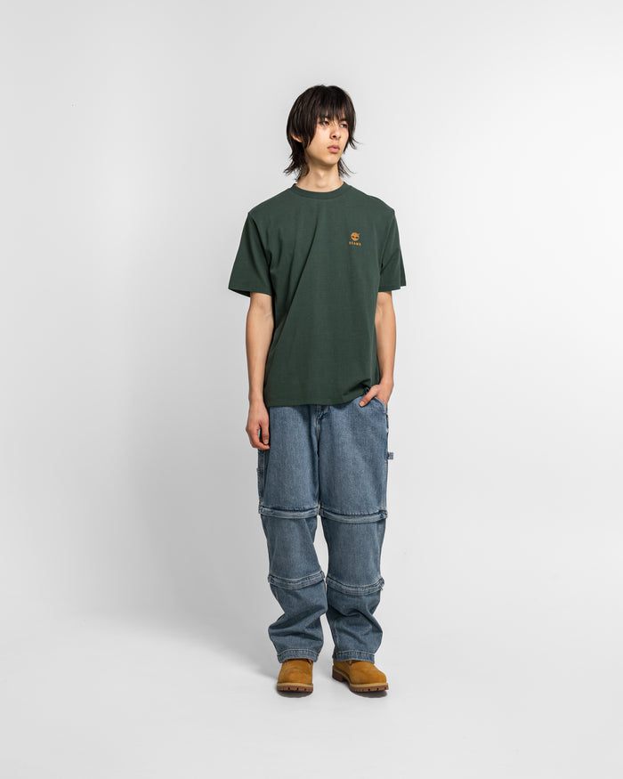 Cotton Print T-Shirt x BEAMS - Green