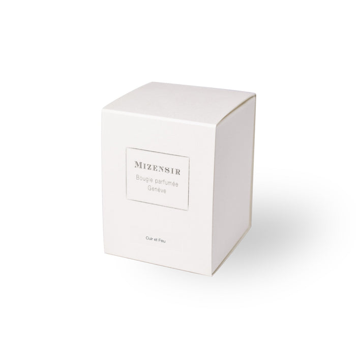 Cuir et Feu Mini Candle with Box