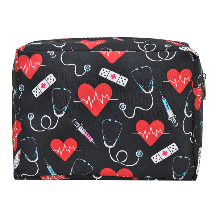 nurse cosmetic pouch, RN nurse makeup bag, doctor travel pouch, pediatrician toiletry bag, NGIL nurse gift, canvas nurse bag, cosmetic pouch for nurses, medical travel bag, nurse essentials bag, nurse zip pouch, nurse organizer pouch, toiletry bag for doctors, RN nurse accessory bag, hospital worker pouch, healthcare travel bag, nurse overnight pouch, nurse appreciation gift, medical gift pouch, compact nurse bag, travel pouch for healthcare workers