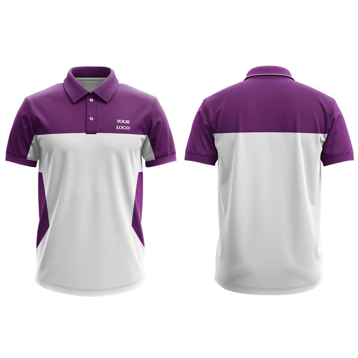 Custom Polo T-Shirt - Raglan Cut & Sew - Personalized Top