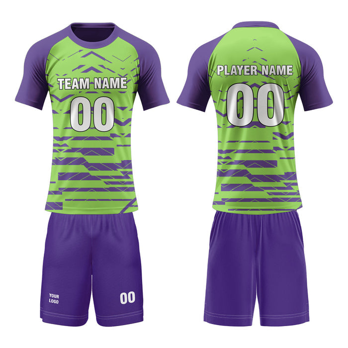 Custom Volleyball Uniform - Abstract Geo - Personalized Kit