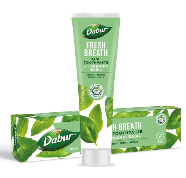 Dabur - Herbal Basil Zahnpasta mit Basilikum - 100ml_13626.jpg