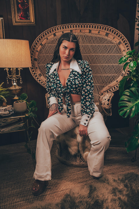 Soul Sister since 1969 - Daisy cropped Blouse