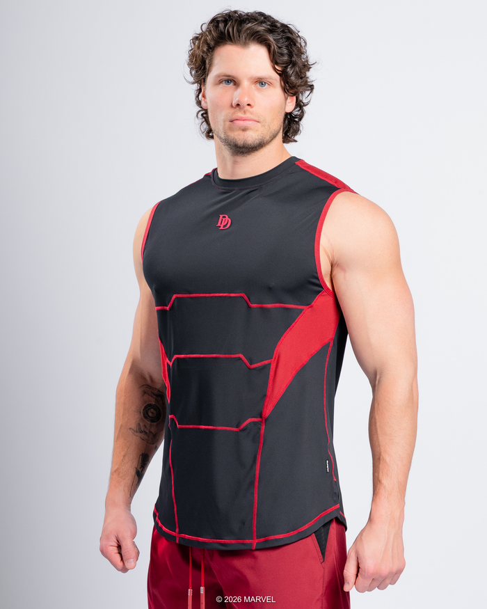 DAREDEVIL Performance Tank Top - Midnight Black