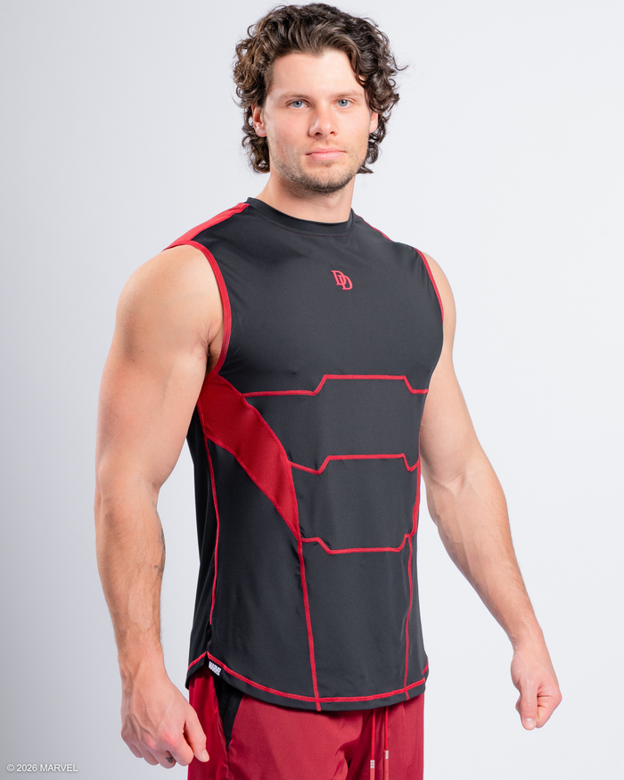 DAREDEVIL Performance Tank Top - Midnight Black