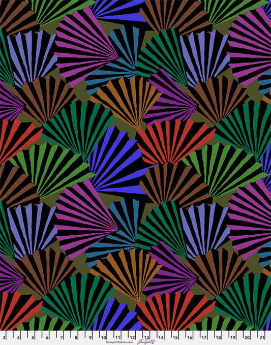 Dark Fanfare Cotton Fabric, Kaffe Fassett for Kaffe Fassett Collective Spring 2026