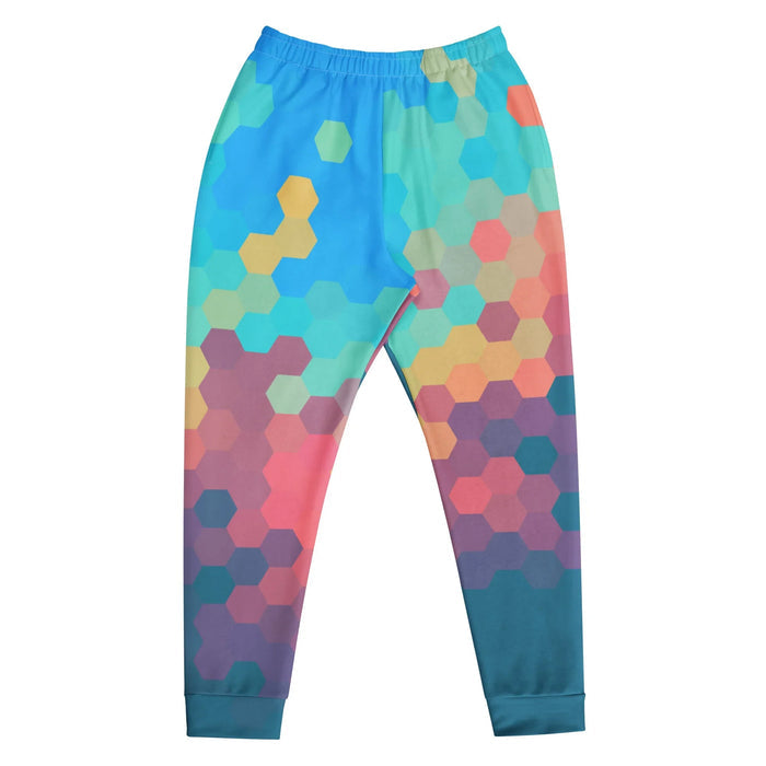 A tessellated honeycomb structure defines this design, utilizing uniform interlocking hexagons to create a pixelated gradient effect. Contact us with accessibility feedback, we'd love to help!
