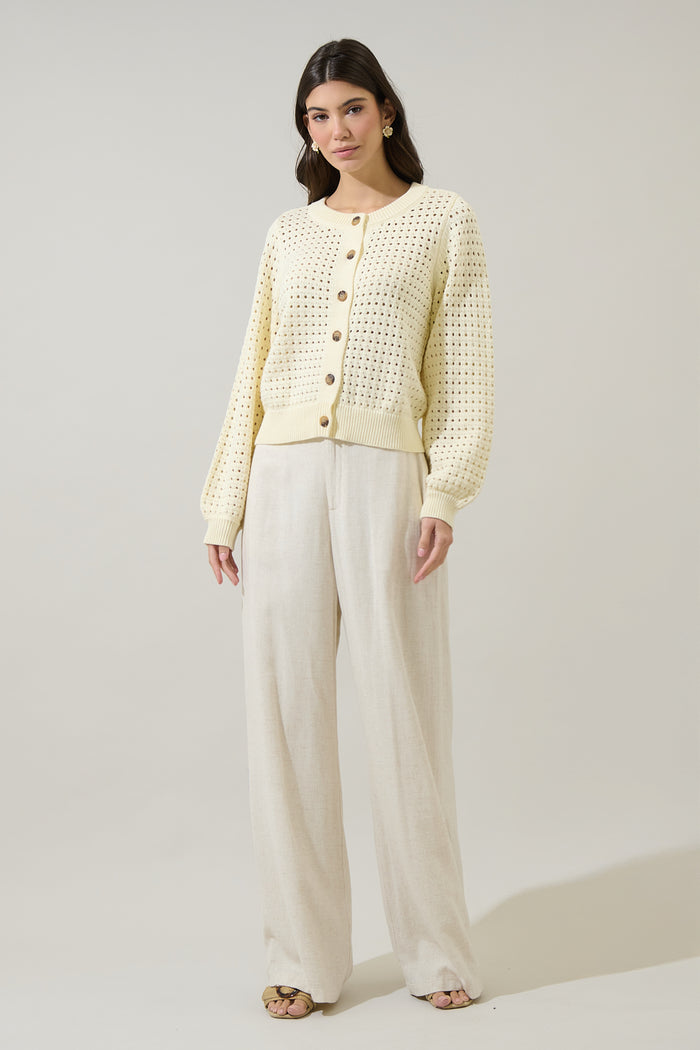 Deffy Button Down Knit Cardigan