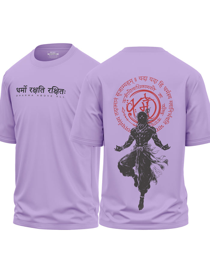 Dharma Above All Cotton Oversized T-Shirt