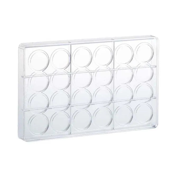 Discs 33mm Chocolarte Mold - 24 Forms