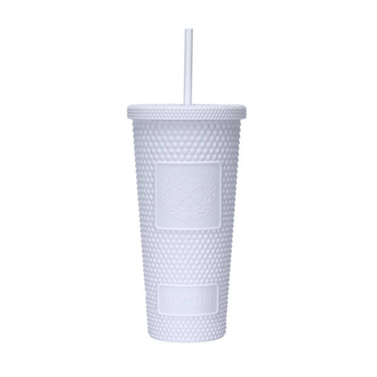 Dixxon Studded Matte Tumbler - White