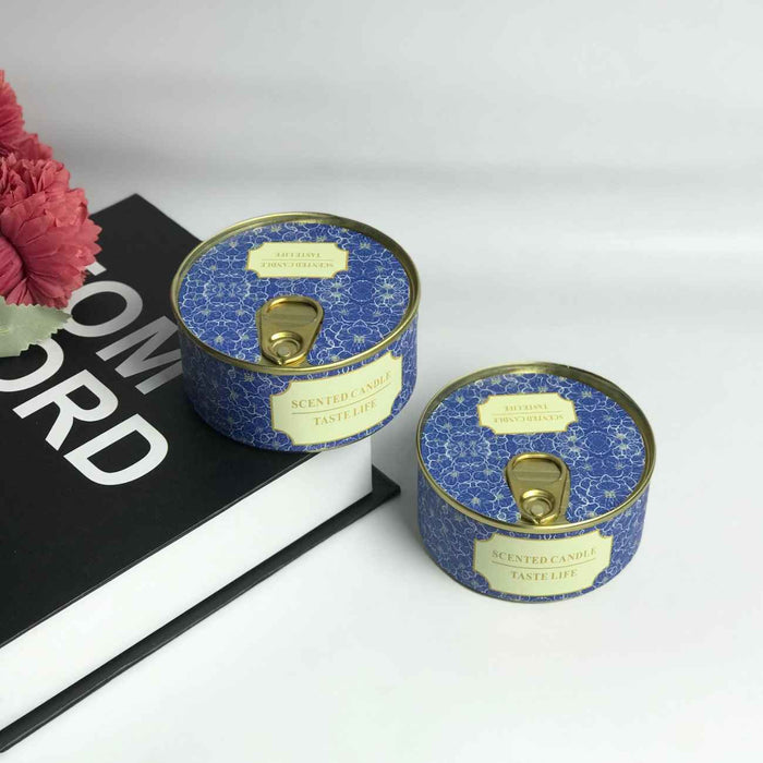 Double Wick Scented Soy Candles in Tin Can