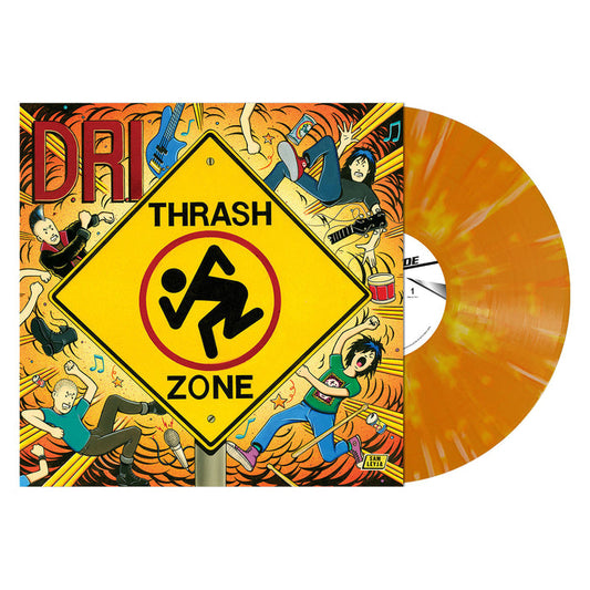 D.R.I. "Thrash Zone (Orange Splatter Vinyl)" 12"