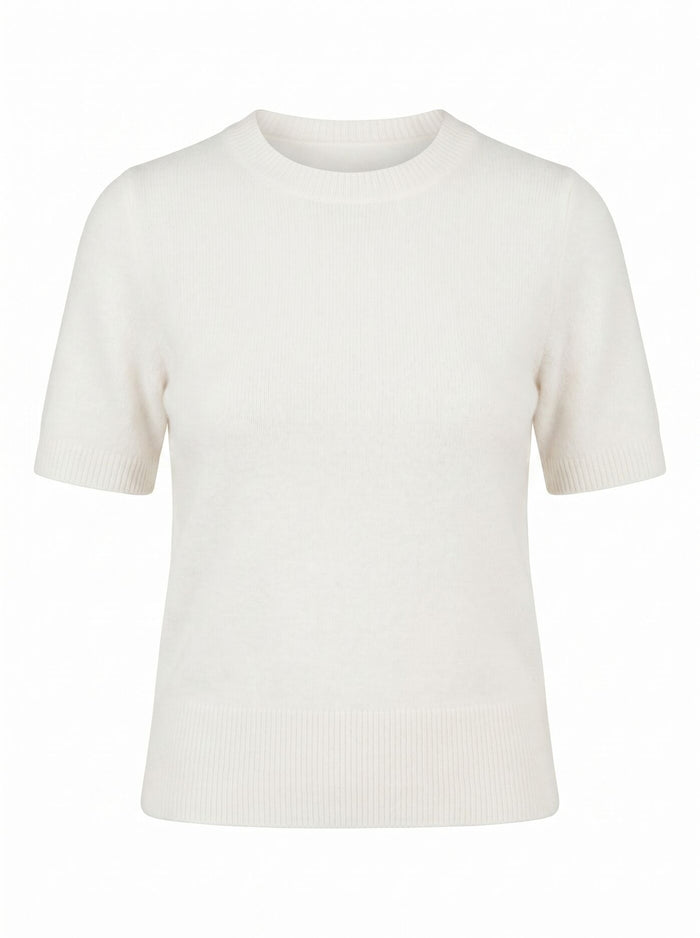 Elliotte Petite Knitted T-Shirt Forever New