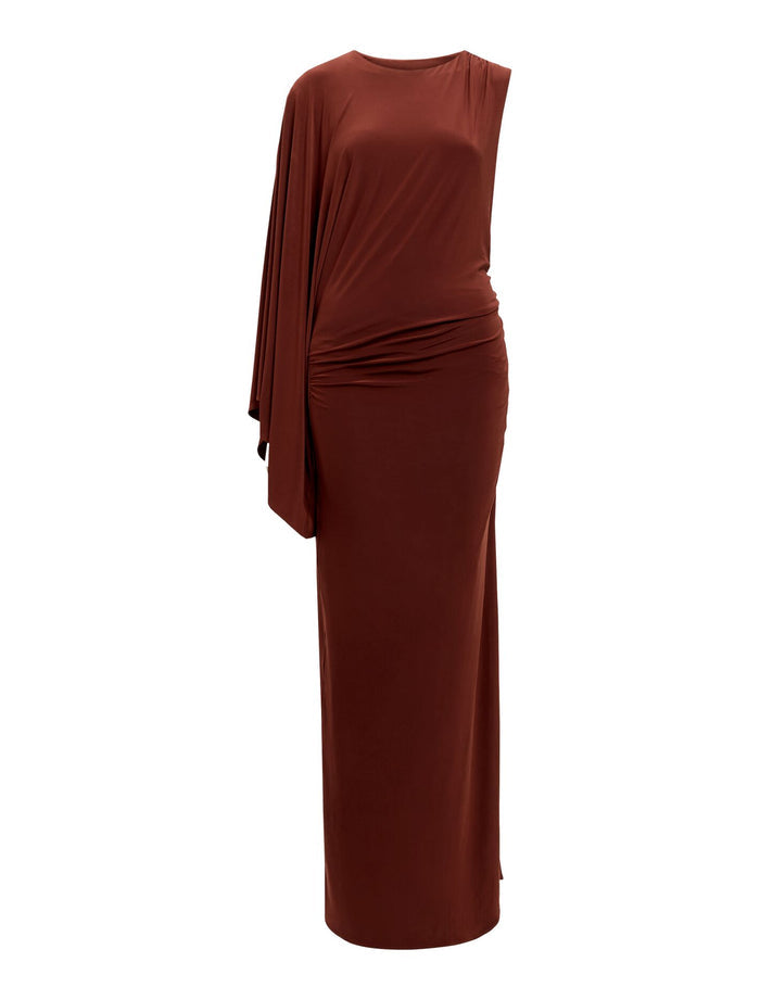 Fleur Cape Shoulder Maxi Dress Forever New