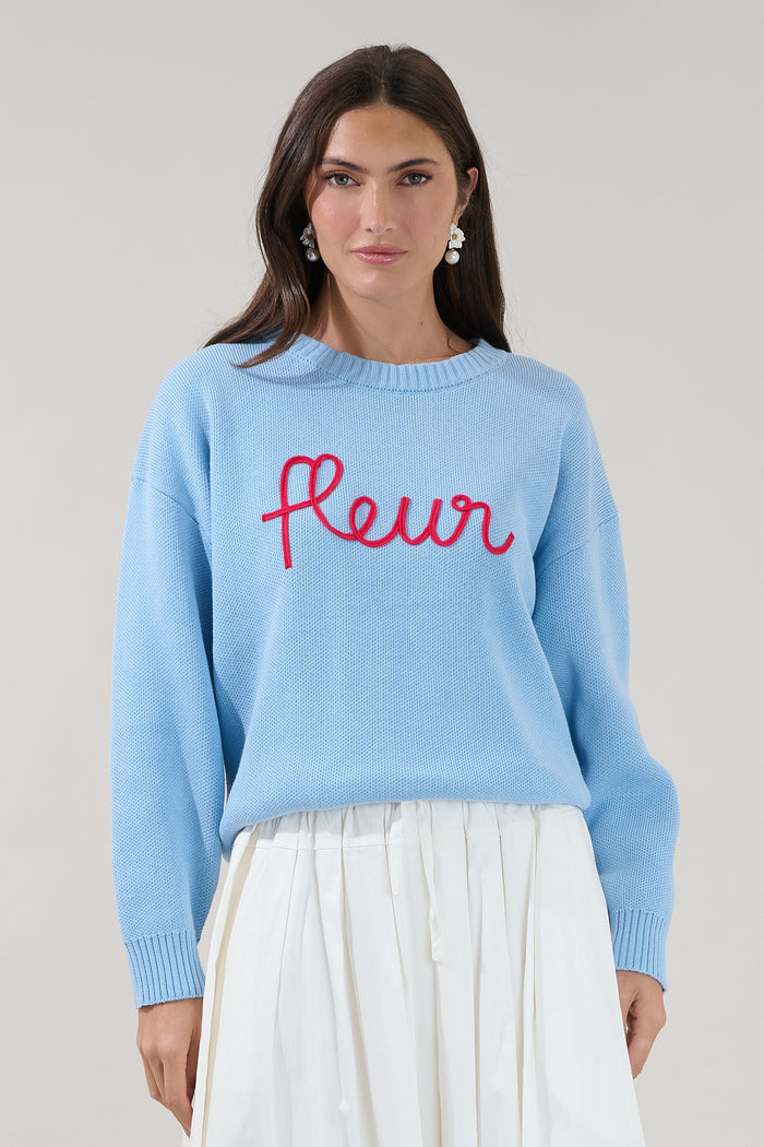 Fleur Crewneck Sweater
