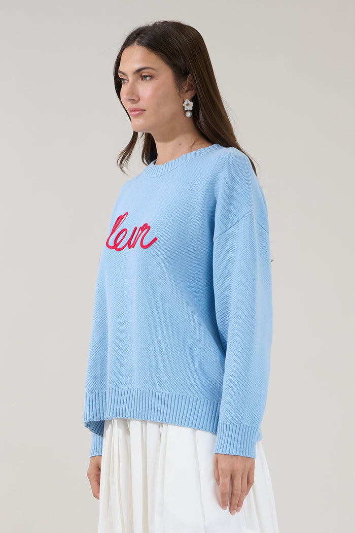 Fleur Crewneck Sweater