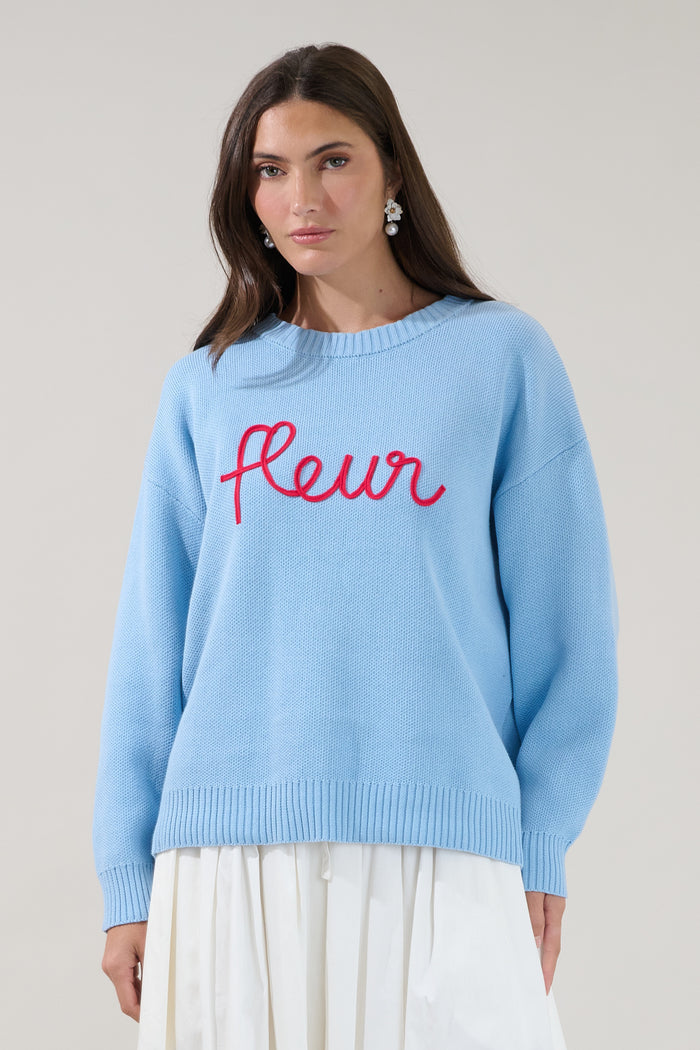 Fleur Crewneck Sweater