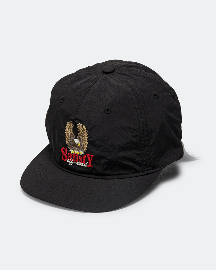 FliteSilk 5 Panel Pinch Cap - Black Eagle